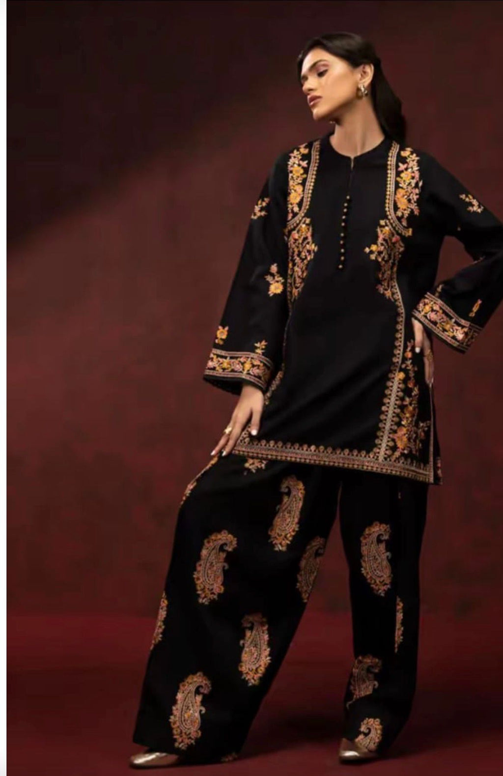 Ethnic inspired 2pc co ord set